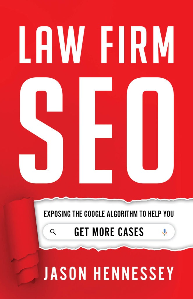 Law Firm SEO book cover art 