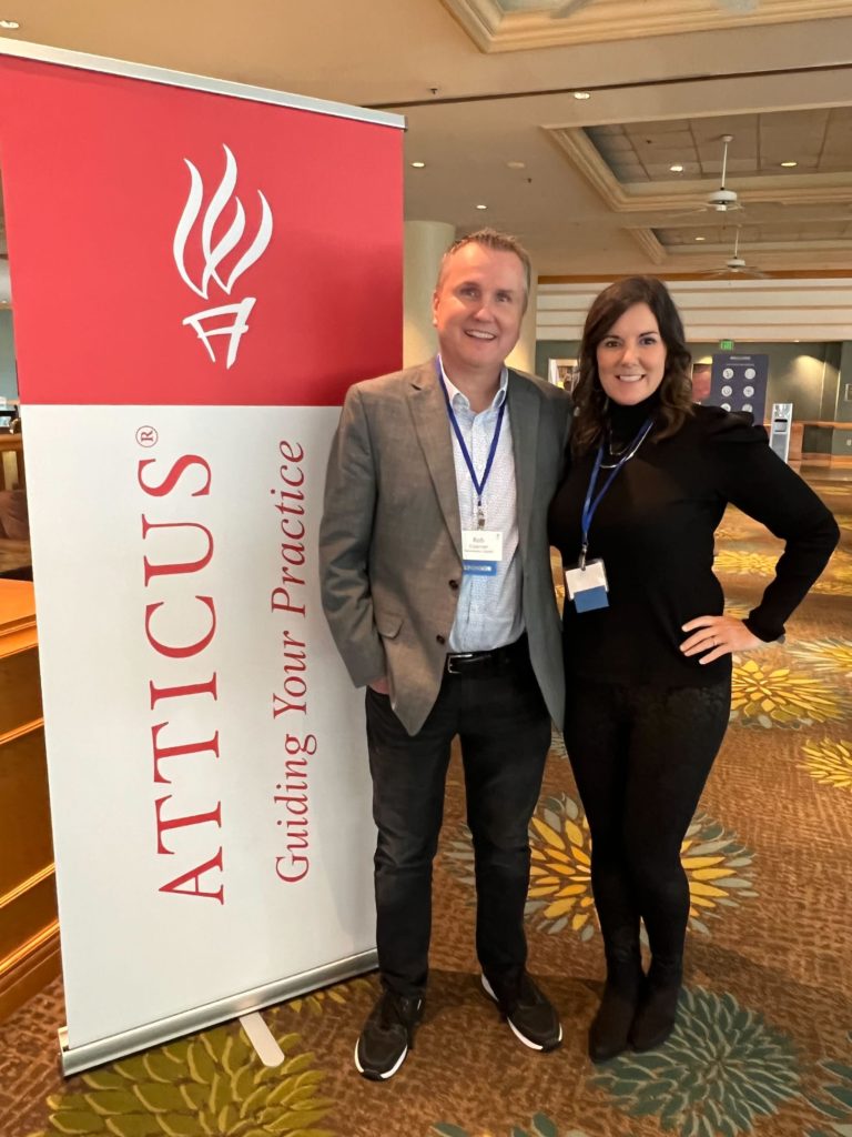 Rob Coleman and Cindy Kerber Spellman at Atticus Summit