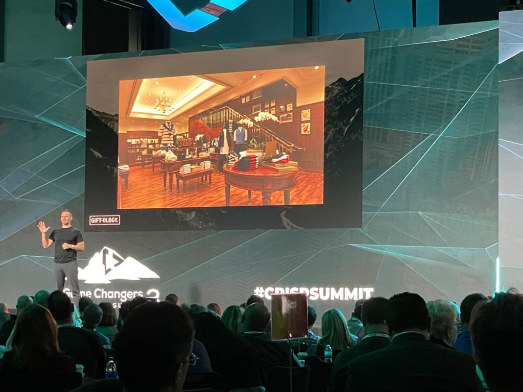 John Ruhlin speaks at Crisp Summit