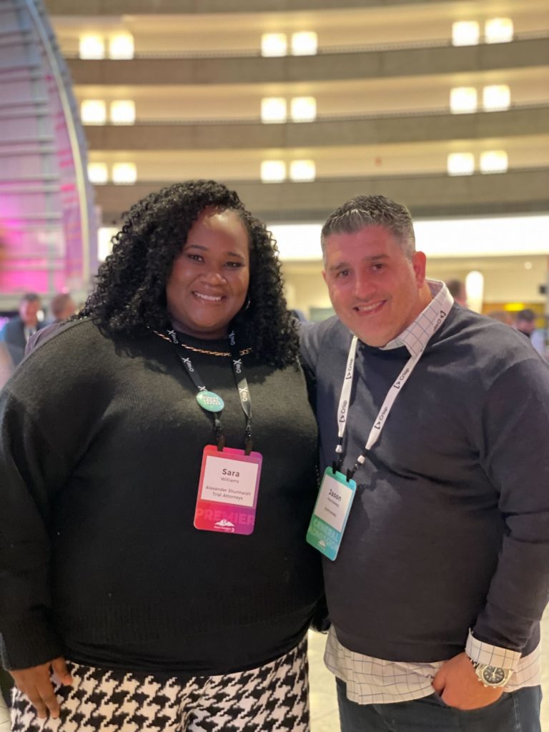 Sara Williams Davis and Jason Hennessey