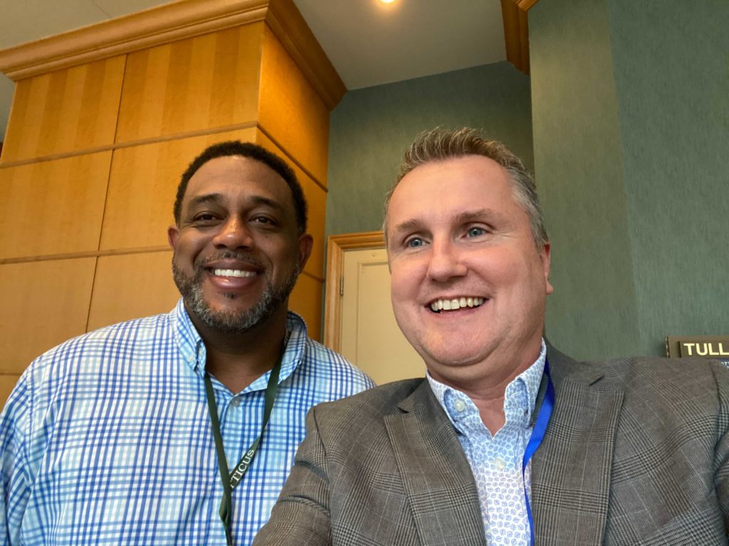 Damon Pendleton with Rob Coleman