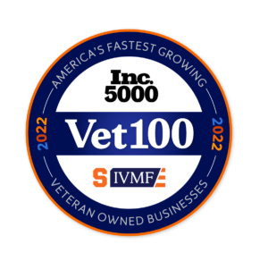 Vet100 award seal