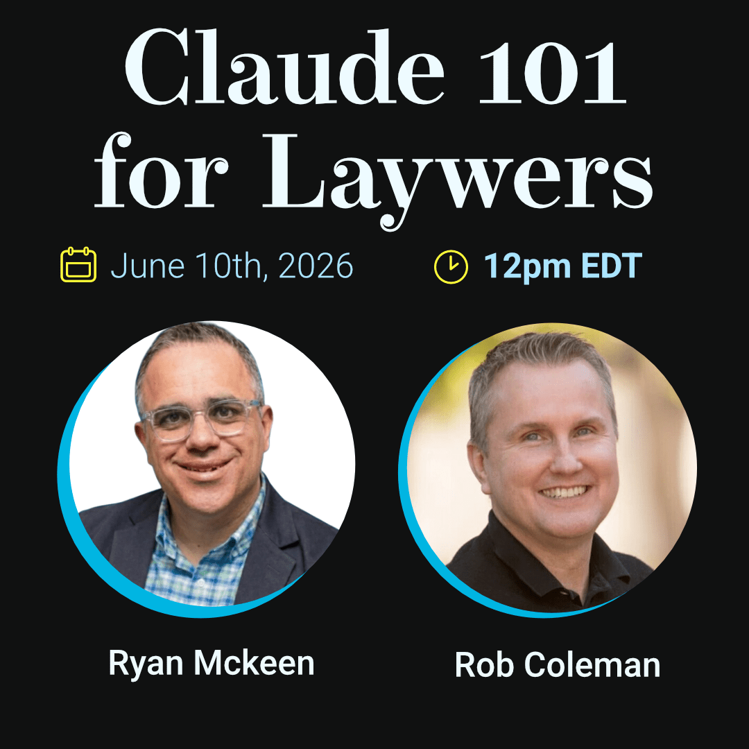 Claude 101 for Lawyers